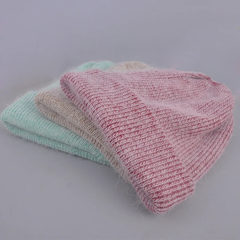 Women's hats autumn winter knitted wool beanies hats 2017 new arrival casual caps good quality female hat Hot  (4)