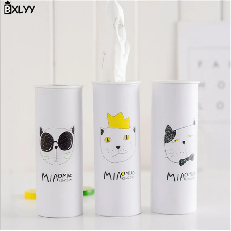 

BXLYY Cartoon Printing Disposable Paper Towel Portable Cylinder Car Paper 40 Pumping / Barrel Wedding Party Decoration Gift.8z