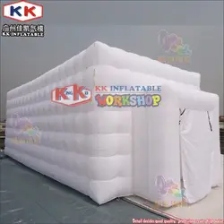 KK светодиодный белая надувная палатка для свадьбы, вечерние и мероприятия