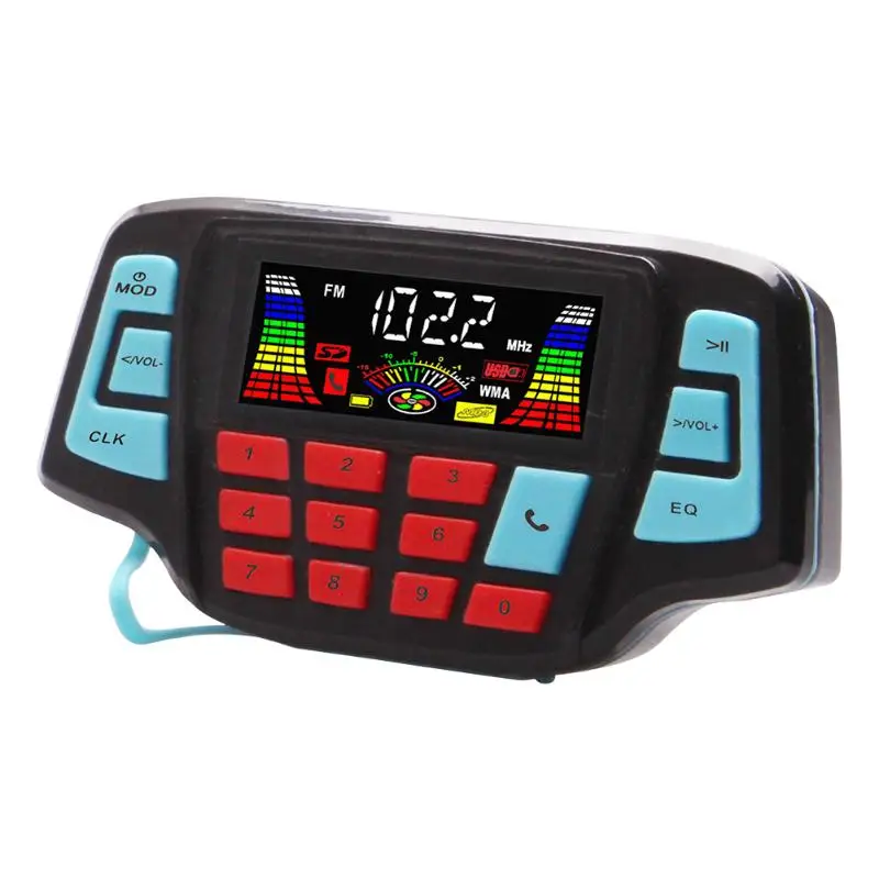 VODOOL Motorcycle Bluetooth Audio System FM font b Radio b font Stereo Speaker MP3 Player High