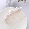 Women Bridal Rhinestone Clips Pearl Hair Combs Wedding Hair Accessories Hair Pin Bride Barrette Hair Tiara Jewelry Accessories ► Photo 3/6