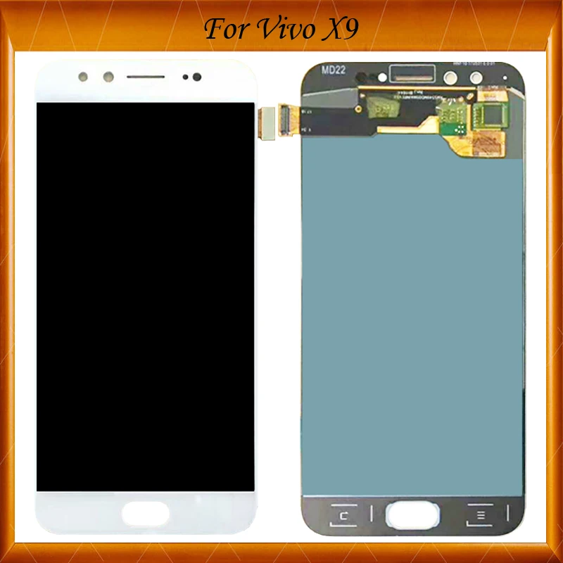 

100% Working Well OLED For VIVO X9 LCD Display Touch Screen Digitizer Oled Assembly Replacement 5.5 inch Black White Color