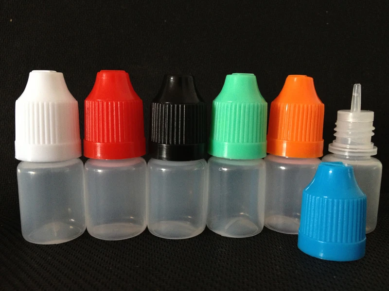 Factory Price Eliquid Dropper Bottles 3ml 5ml Plastic Bottles With