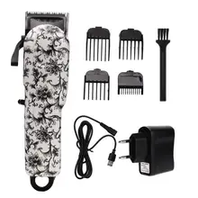 Аккумуляторная электрическая машинка для стрижки волос Триммер парикмахерский машинка для стрижки волос для мужчин и женщин