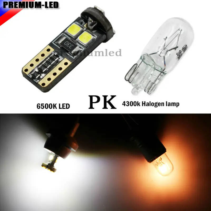 CAN bus без ошибок 7 SMD BA9S 1891 641 BA9 T4W H6W светодиодный сменный фонарь для