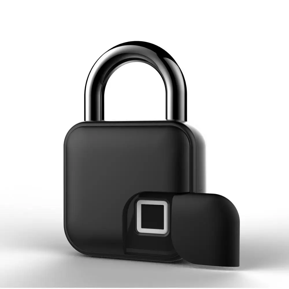 USB Перезаряжаемый смарт замок без ключа отпечатков пальцев IP65 водонепроницаемый