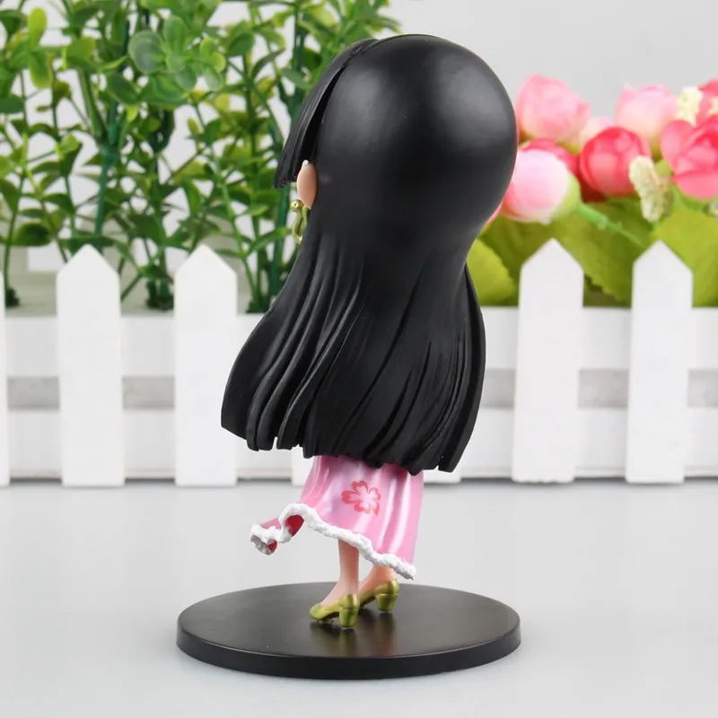2017 New One Piece Q Posket Girls Season Special Boa Hancock PVC Action Figures Toys Kawaii Big Eyes Hancock Dolls 14cm  (18)