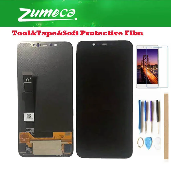 

Original Quality For Xiaomi Mi8 Mi 8 MI8 Xiaomi 8 LCD Display+Touch Screen Digitizer Assembly Black Color With Kits