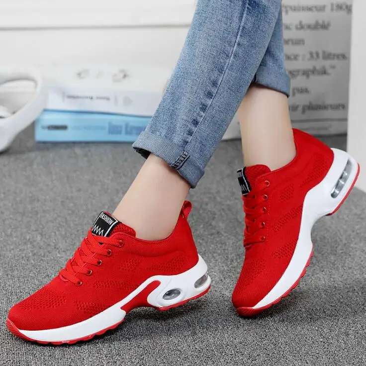 SANMM Fashion Cross-tied Platform Sneakers Women Spring Autumn Mesh Casual Shoes Breathable Walking Shoes Woman AZ12 SANMM Fashion Cross-tied Platform Sneakers Women Spring Autumn Mesh Casual Shoes Breathable Walking Shoes Woman AZ12
