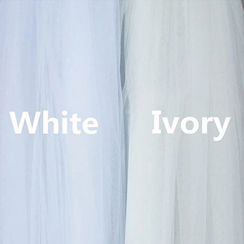 Babyonlinedress-3M-Lace-Edge-Long-Wedding-Veil-White-Ivory-One-Layer-Soft-Tulle-Bridal-Veil-Velo (4)