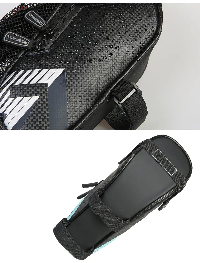 Discount ROSWHEEL Bicycle Saddle Bag W/ Water Bottle Pouch or LED Tail Light Seat Post Storage Pannier Pack Bycicle Bolsa 131396 2 Discount ROSWHEEL Bicycle Saddle Bag W/ Water Bottle Pouch or LED Tail Light Seat Post Storage Pannier Pack Bycicle Bolsa 131396 2