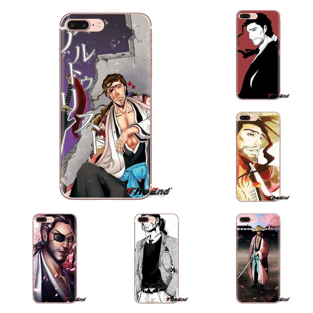 Мягкие прозрачные чехлы для iPod Touch Apple iPhone 4 4S 5 5S SE 5C 6 6S 7 8 X XR XS Plus MAX Shunsui Kyoraku Bankai Anime |