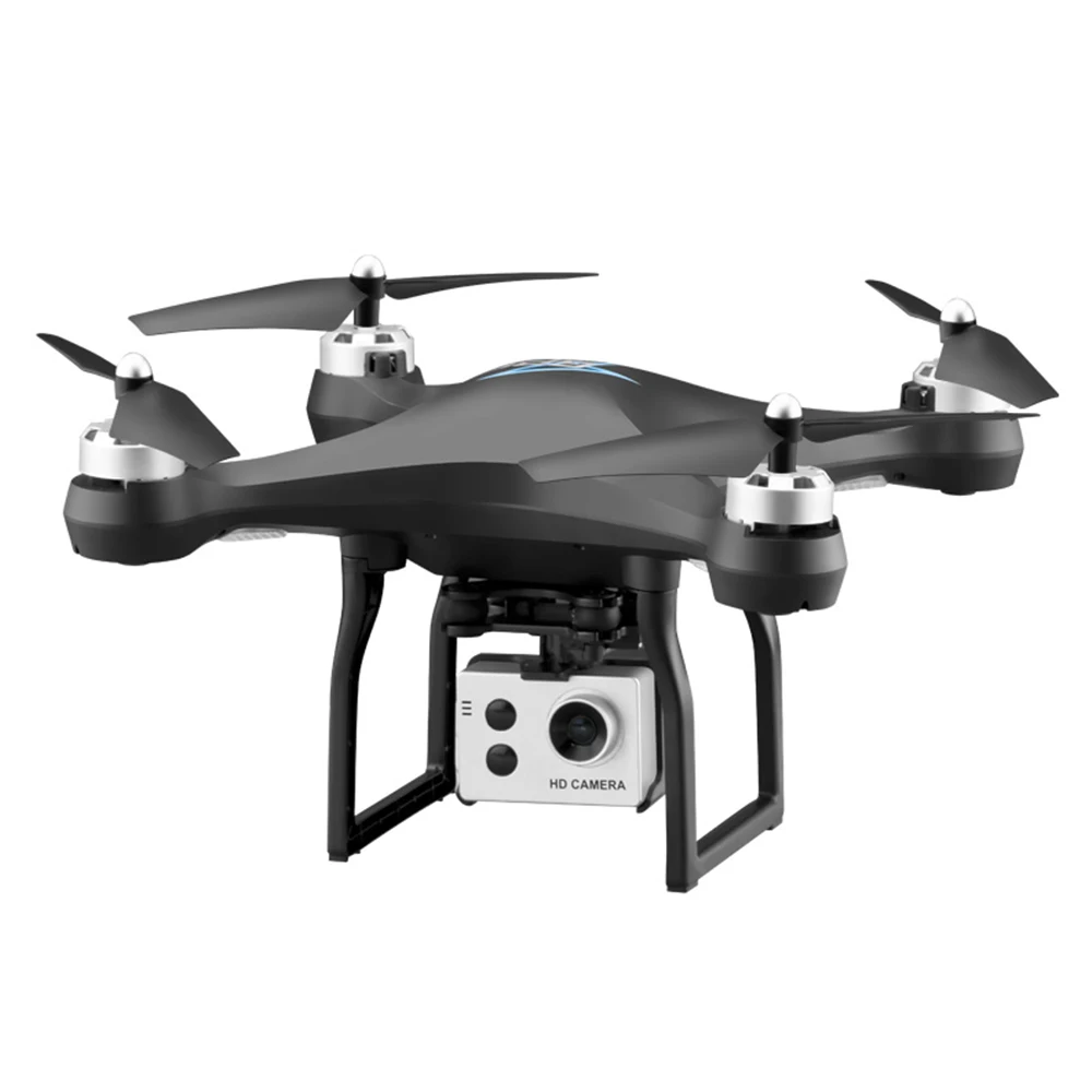 Радиоуправляемый Дрон S2 с Wi Fi 2 4G/5G FPV широкоугольной HD камерой 720P/1080P GPS