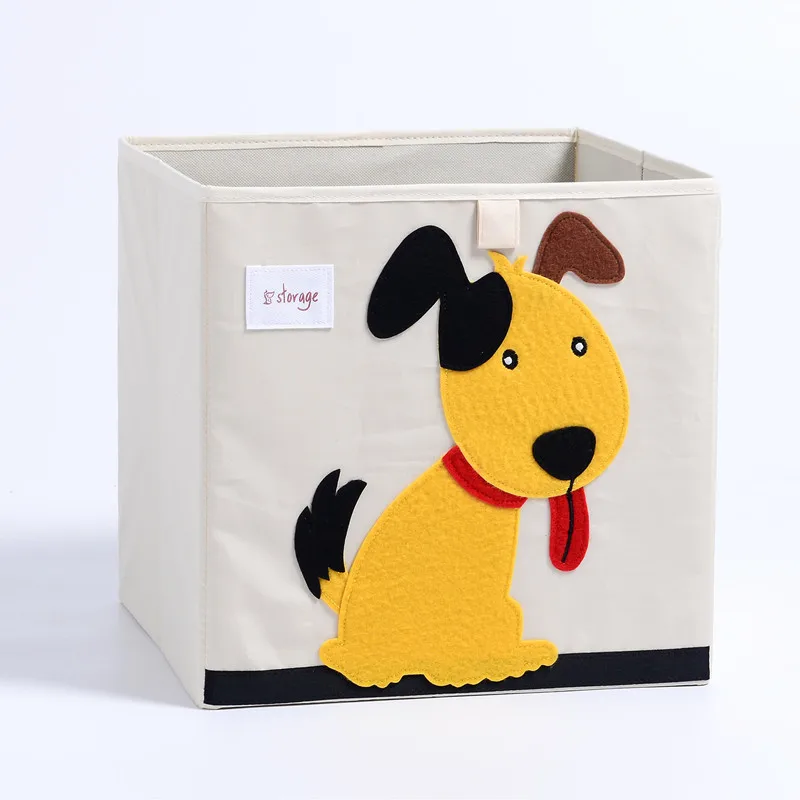 3D вышивка мультфильм животное складной ящик для хранения большая корзина для хранения белья разное детская одежда игрушки Книга хранения Организации - Цвет: 11