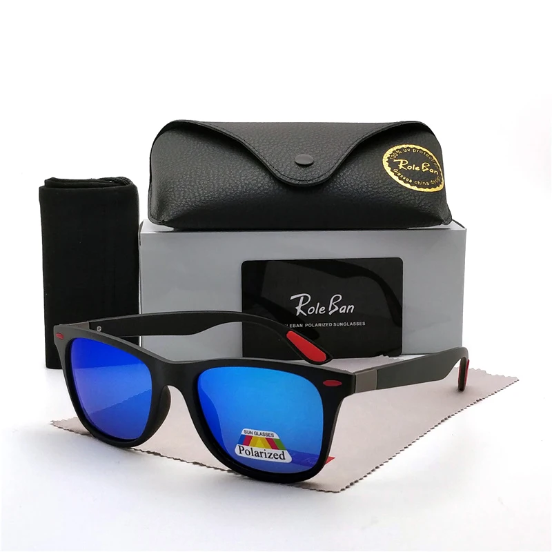 

FAMOUS BRAND DESIGN Classic Polarized Sunglasses Men Women Driving Square Frame Sun Glasses Male Goggle UV400 Gafas De Sol