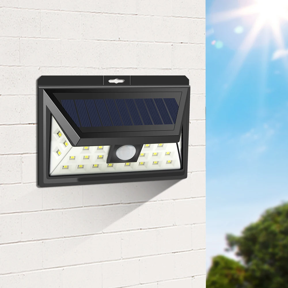 

AIMENGTE Solar Rechargeable LED Solar light Bulb Night Light 24LED/40LED/118LED PIR Motion Sensor Night Security Wall lamp