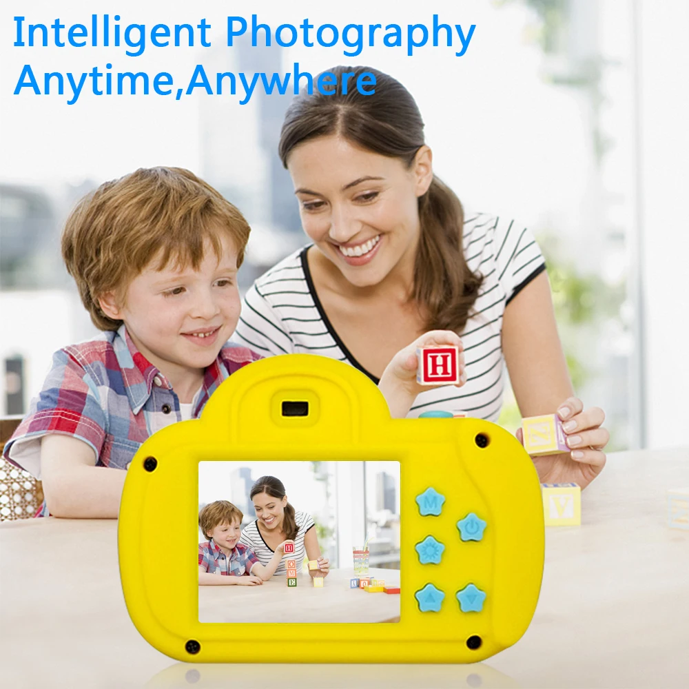 

Children Mini Camera Toy Digital Photo Camera Kids Toys Educational photography gifts toddler toy 1.8inch HD camera for children