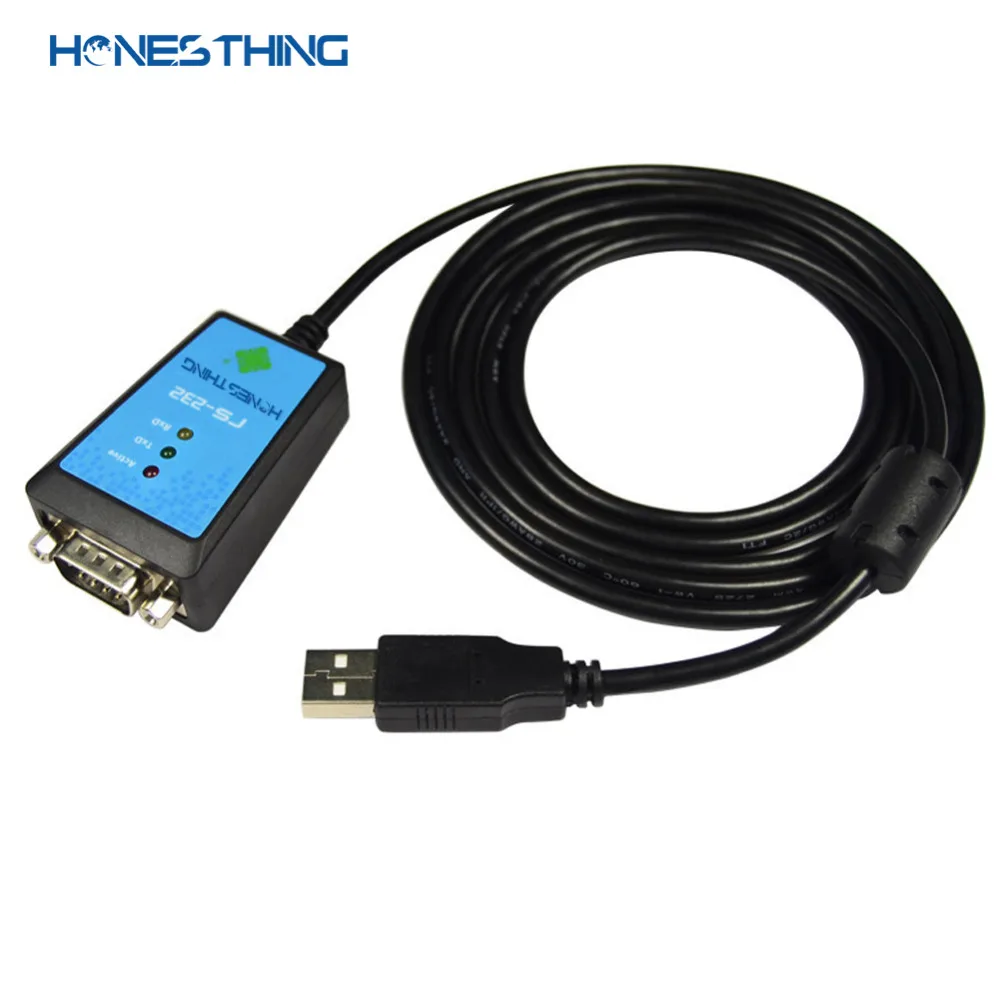 HonesThing USB 2.0 to Serial (9-Pin) DB-9 RS-232 Converter Cable,Serial Converter with Magnetic Ring [FTDI Chipset] 5.9 Feet 3