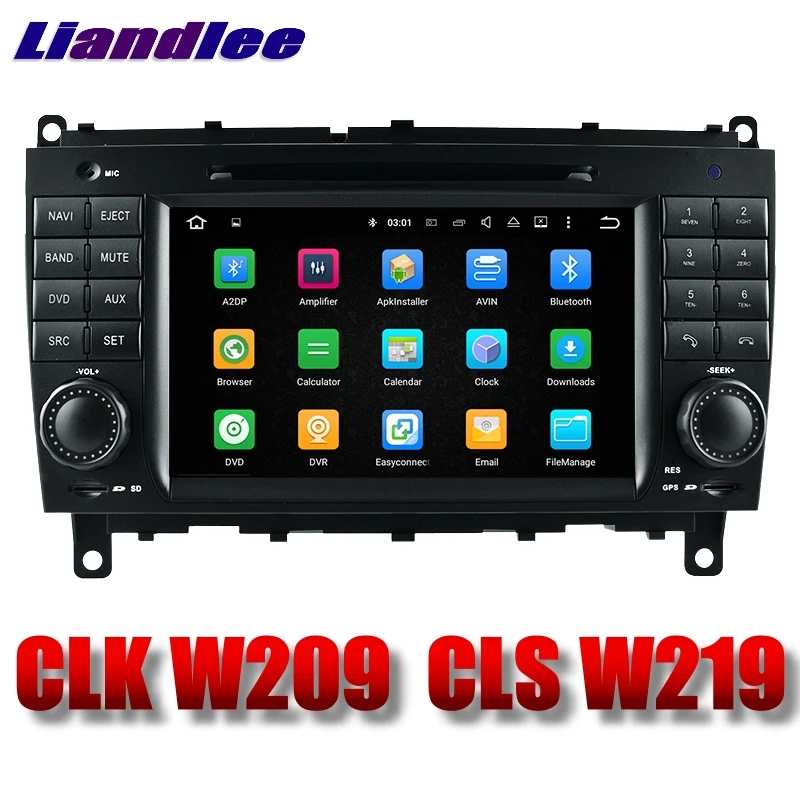 Clearance Liandlee Car Multimedia Player NAVI For Mercedes Benz SLK CLK W209 CLS 2004~2012 Touch Screen System Radio TV DVD GPS Navigation 1
