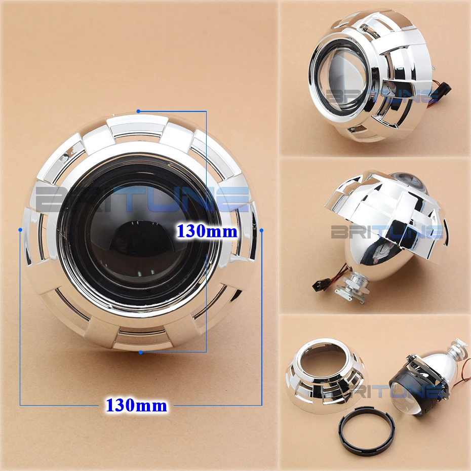 Биксеноновый проектор объектив Мини WST H1 HID светильник лампа 2,5 ''для H4 H7 головной светильник авто автомобили аксессуары для мотоциклов Стайлинг модификация