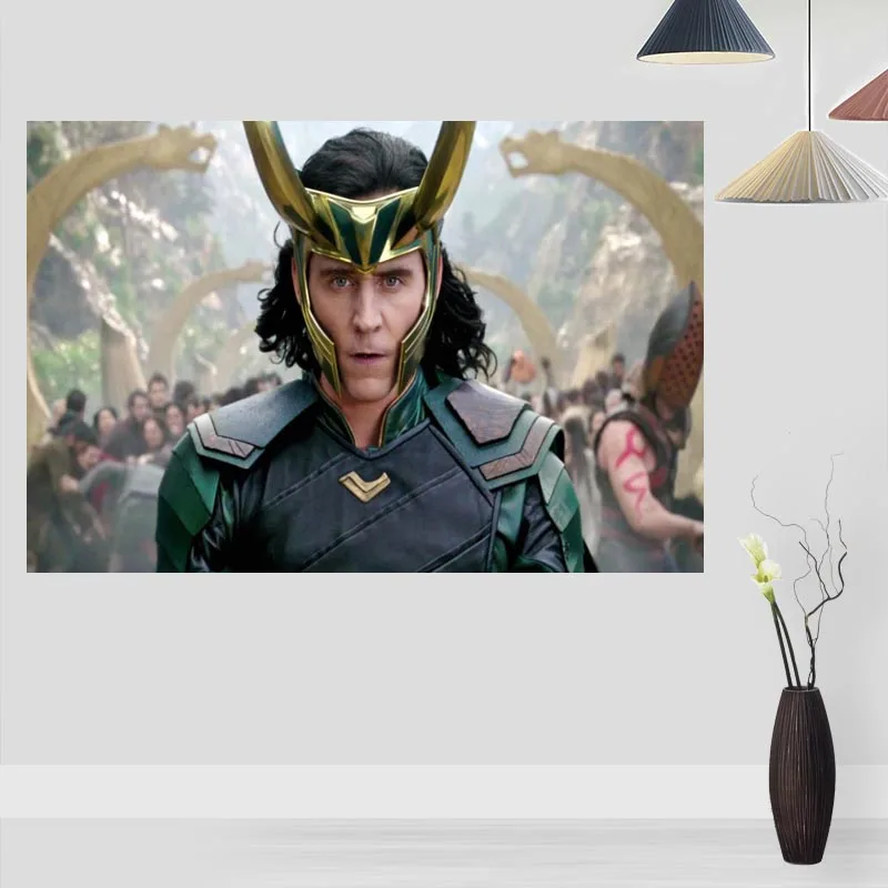 

Custom Loki Anime Posters And Prints Wall Pictures For Living Room Modern Art Poster Home Wall Decor 20x30cm,27x40cm