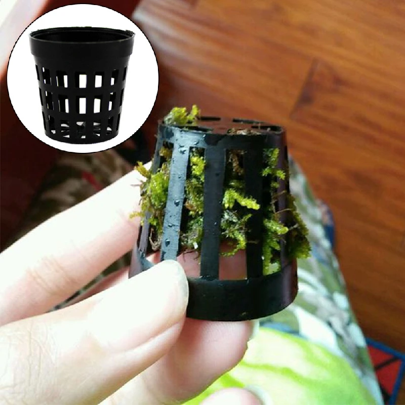 

Basket With Holes Aquatic Planting Baskets Water Grass Cups Submerged Plants Plastic Water Baskets Wild Fish Basket