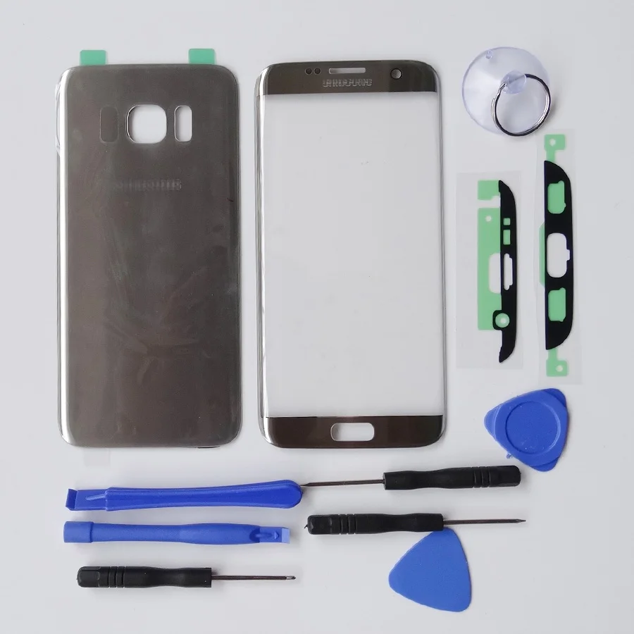 Rear Battery Door for Samsung Galaxy S7 Edge G935 Back Glass Housing Cover Front Screen LCD