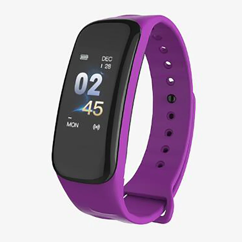 NEW Super digital watch Color screen Breathable silicone strap Heart rate Pedometer Fitness Wearable men digital watch woman