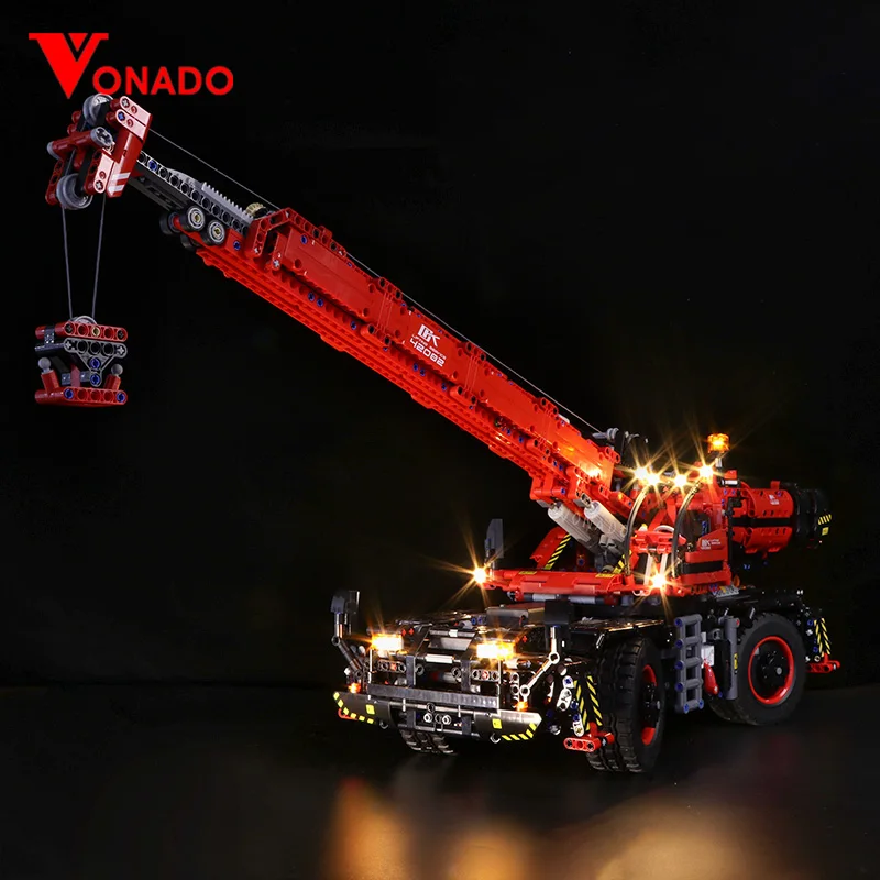 Светодиодный светильник для LEGO Mechanical Group 42082 строительный блок мальчиков и