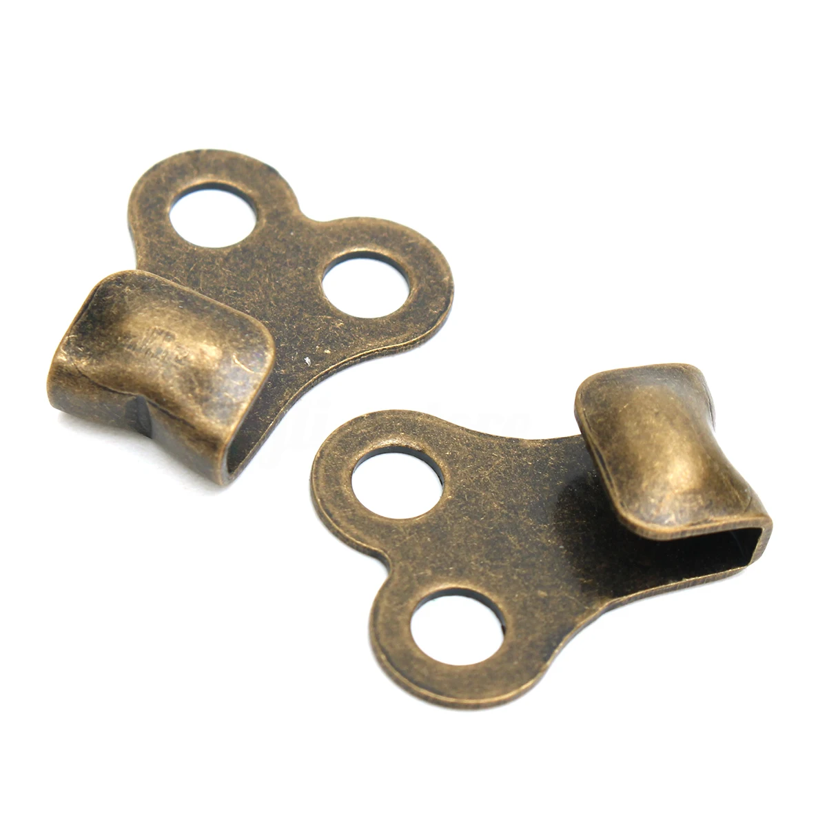 New 10Set Gunmetal Boot Hooks Lace Fittings With Rivets Camp Hike Climbing Repair