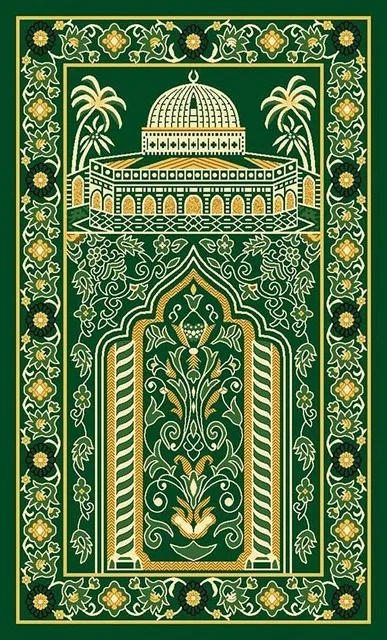 Whole New Design Muslim Prayer Rugs With Anti Slip Back 4 Colors