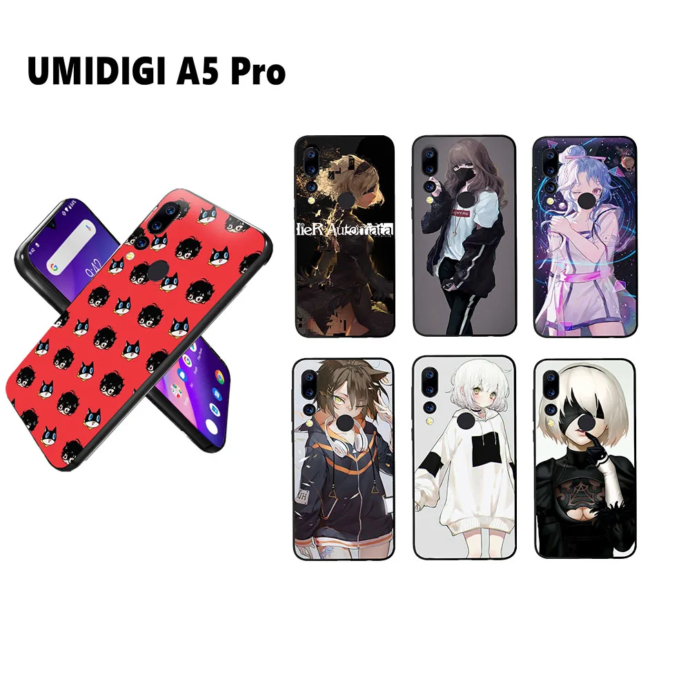 

SHIODOKI Soft Case For Umidigi A5 pro Case Cover Silicon Phone Case For Umidigi A5 pro Protective Back Cover-Cartoon