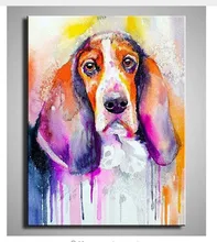100 有名な絵画カラフルな動物油絵高品質ライオン鹿犬ブル抽象絵画 Aliexpress ホーム ガーデン
