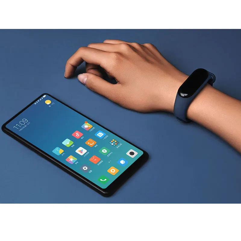 Смарт-браслет Xiaomi mi Band 3 с сенсорным экраном и сенсорной панелью, водонепроницаемый фитнес-трекер mi Band 3 с сенсорным экраном 0,78 дюйма