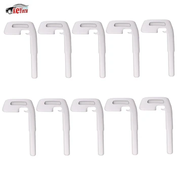 

KEYECU 10 Pcs/lot Replacement Blank Insert Blade for VOLVO S40 S80 C30 C70 V50 Remote Key Case Fob