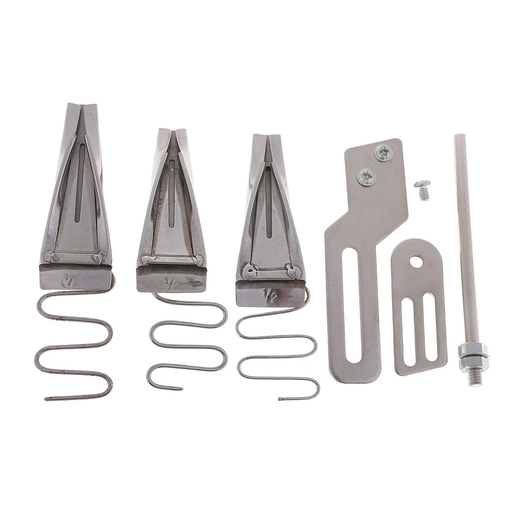 Industrial Sewing Machine Binding Folder For DYP 1404 VC008 Binding Curve Edge Size 1/2 5/16  5/8 1/4 3/8