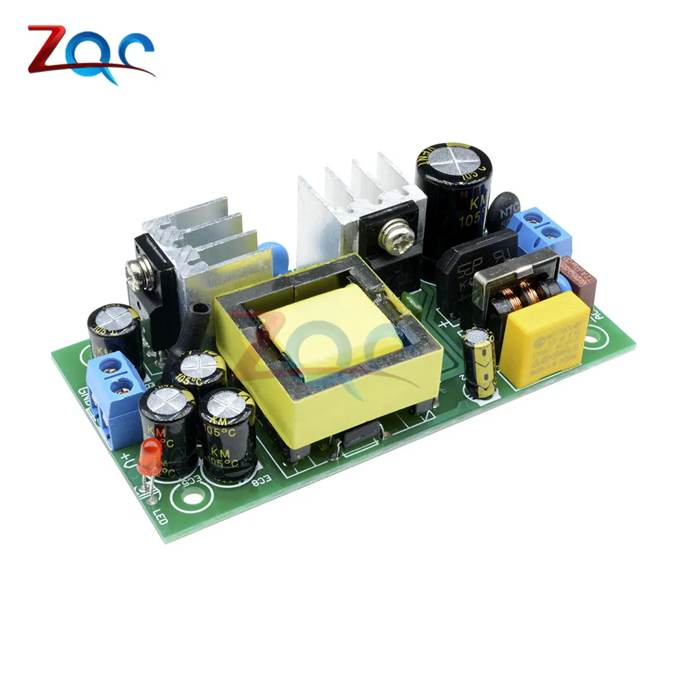 AC-DC 2000mA 12V 2A импульсный модуль питания двойной выход AC110V/220 V DC12V изолированный блок питания понижающий преобразователь Переключатель для Arduino