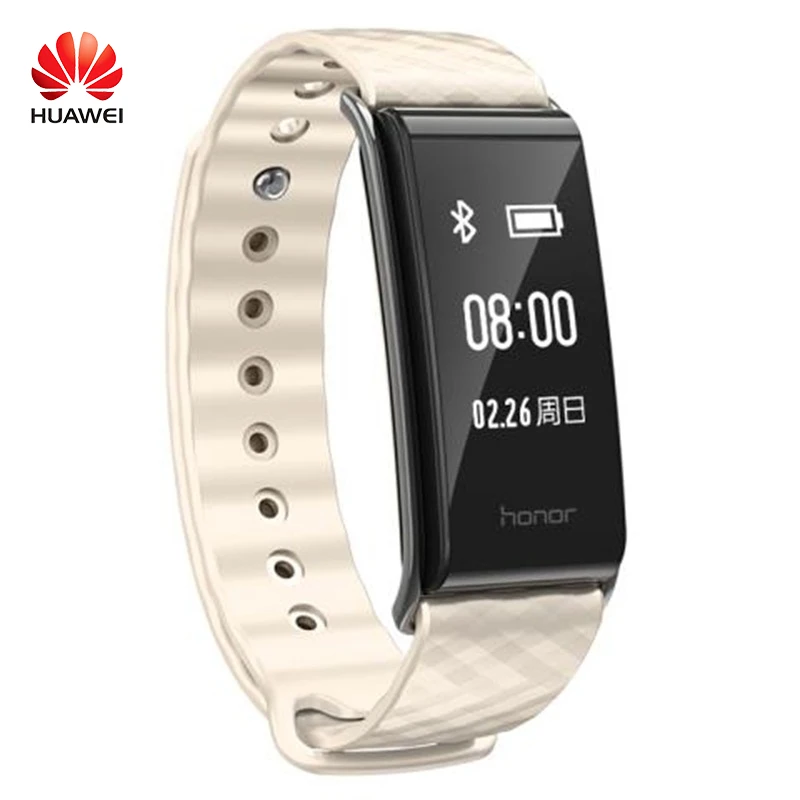 Honor A2 Для huawei умный Браслет 0,9" OLED экран монитор частоты сердечных сокращений Показать сообщение откажитесь от вызова IP67