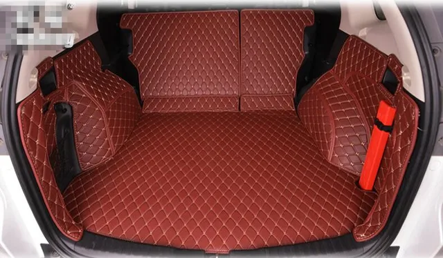 High Quality New Special Trunk Mats For Honda Crv 2016 2007 Durable High Quality New Special Trunk Mats For Honda Crv 2016 2007 Durable Waterproof Cargo Liner Boot Carpets 2017 Black Red