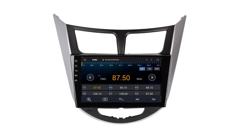 Best Octa Core 1024*600 Android 9.0 Car DVD GPS Player For Solaris Verna Accent Car PC Headunit Car Radio Video Player Navigation 6