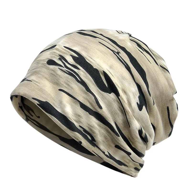 Beanies Cap Scarf Women Men Style Sunshade Breathable Stretch Sun Hat Neck Warmer Head Wear
