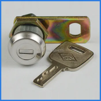 

5 pcs 17mm waterproof dustproof flat key metal cabinet cam lock with different keys