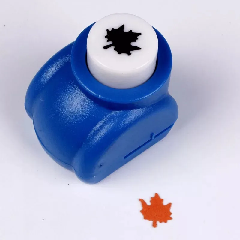 8mm 10mm Mini maple leaf hole punch DIY craft puncher for scrapbooking