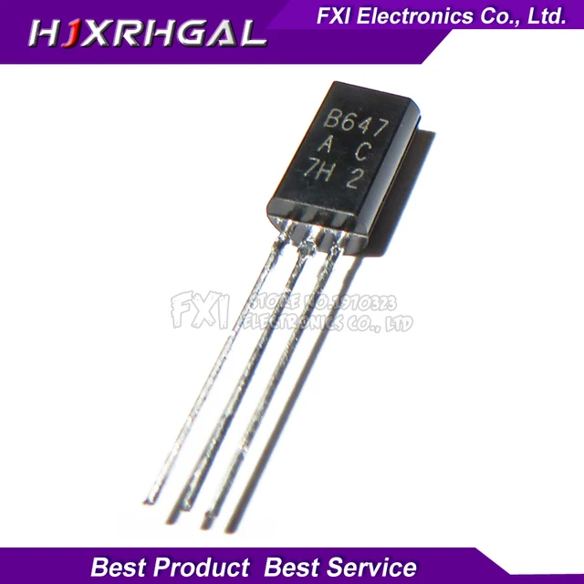 Aliexpress.com : Buy 50PCS 2SB647AC 2SB647A 2SB647 TO92 TO 92L B647 ...