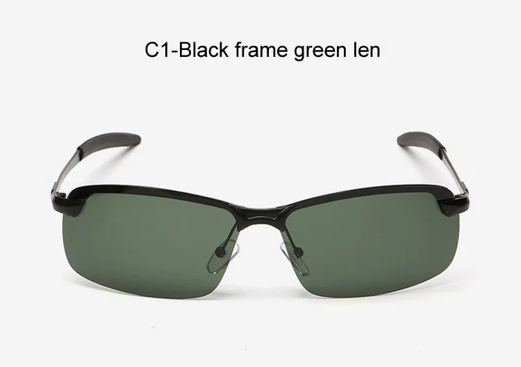 C1-Black frame green len