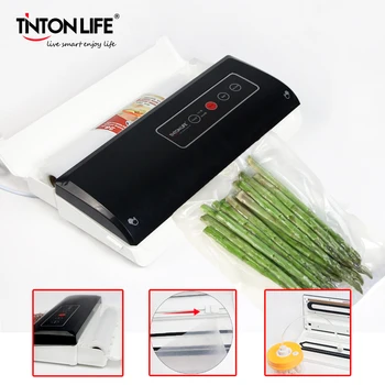 

TINTON LIFE SU801 Household Food Vacuum Sealer Vacuum Sealing machine food bag sealer with Bag Holder