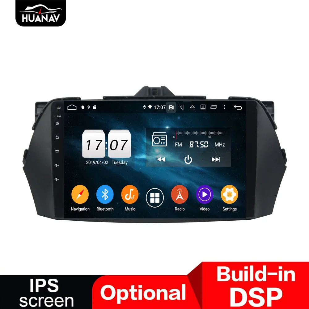 Flash Deal DSP Android 9 GPS Navigation Car DVD player for Suzuki CIAZ 2013-2017 auto radio auto stereo player headuint multimedia 4+64GB 0