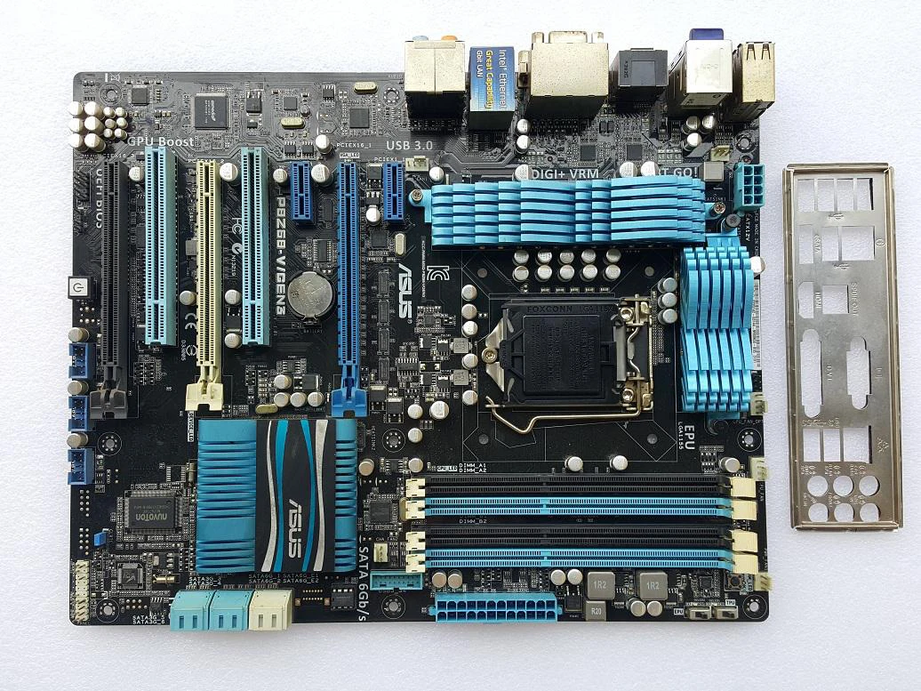 Asus P8Z68-V/GEN3 материнская плата 16-фазный источник питания USB3 SATA3 PCIE3 85% Новый |