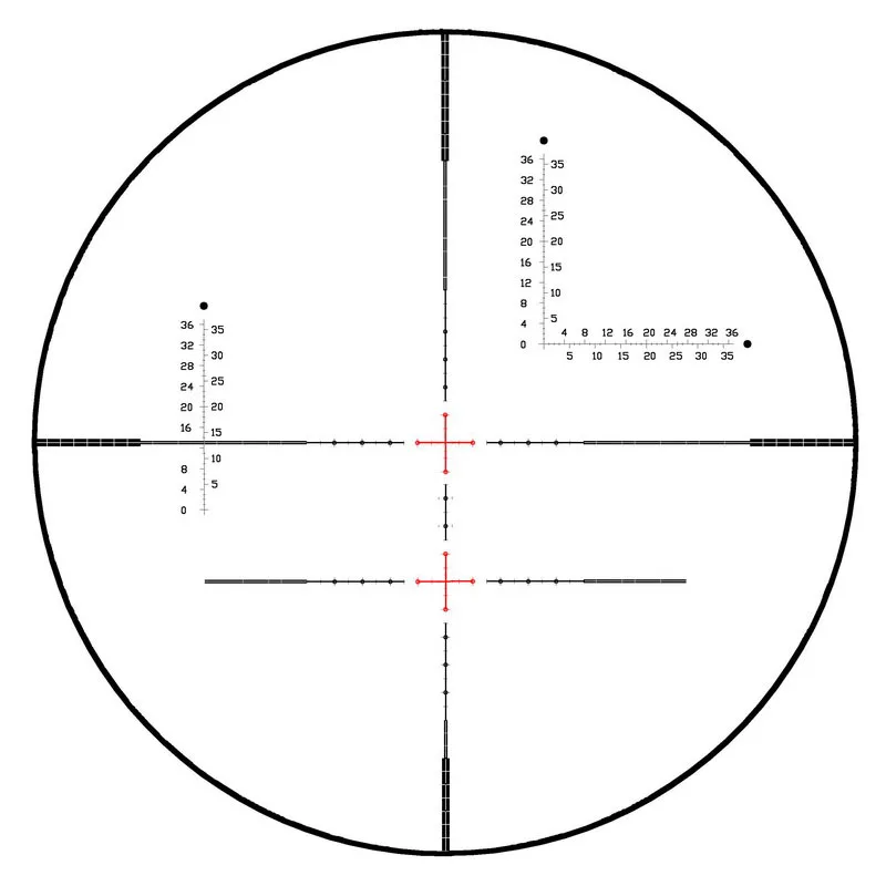 Visionking 10-40x56 снайперские оптические прицелы 21 мм кольца дальнего радиуса действия 35 мм трубка Оптика прицел ночное видение охотничий прицел. 308. 30-06. 50