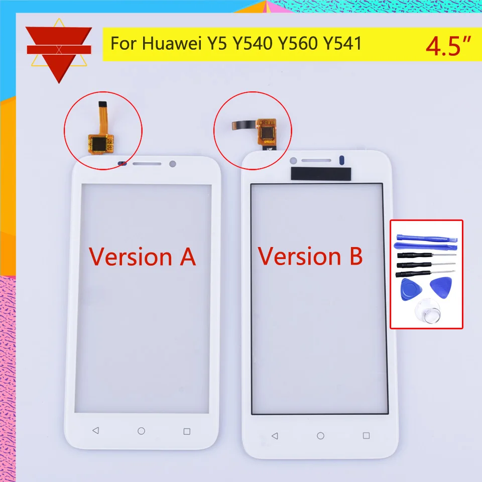 New 4.5&quot For Huawei Y5 Y540 Y560 Y541 Y541-U02 Y560-L01 Touch Screen Panel Sensor Digitizer Front Glass Touchscreen NO LCD | Мобильные